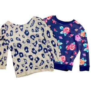 2 SWEATSHIRT FOR GIRLS SIZE 3T Carters Garanimals